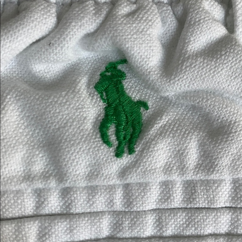 Ralph Lauren white shorts for 👶🏼.